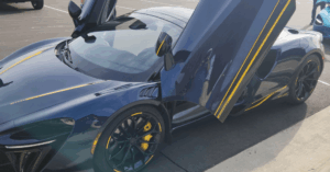 A Fast-Paced Ride Around The 10/10ths Track In A McLaren Artura