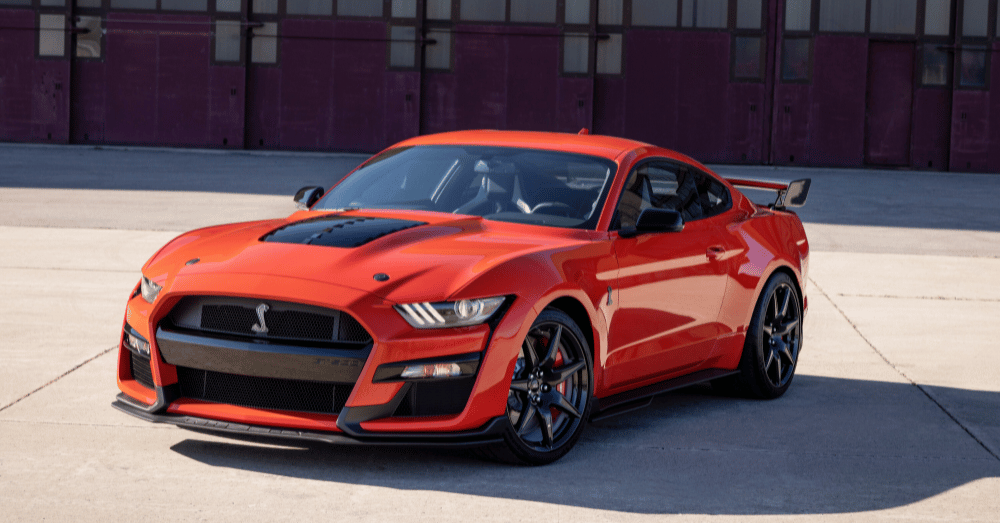 Ford's Mystery 'Legend' Engine Could Power the 2026 GT500 - featured image of Shelby GT500 - featured front view