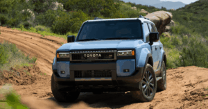 Land Cruiser raised air intake