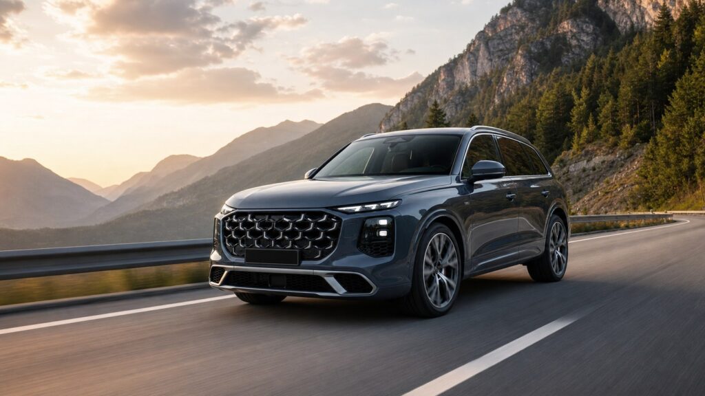Audi Q7 diesel luxury SUV in Europe